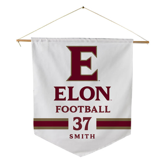 Elon - NCAA Football : Ross Smith - Pennant - 18" x 21"-0
