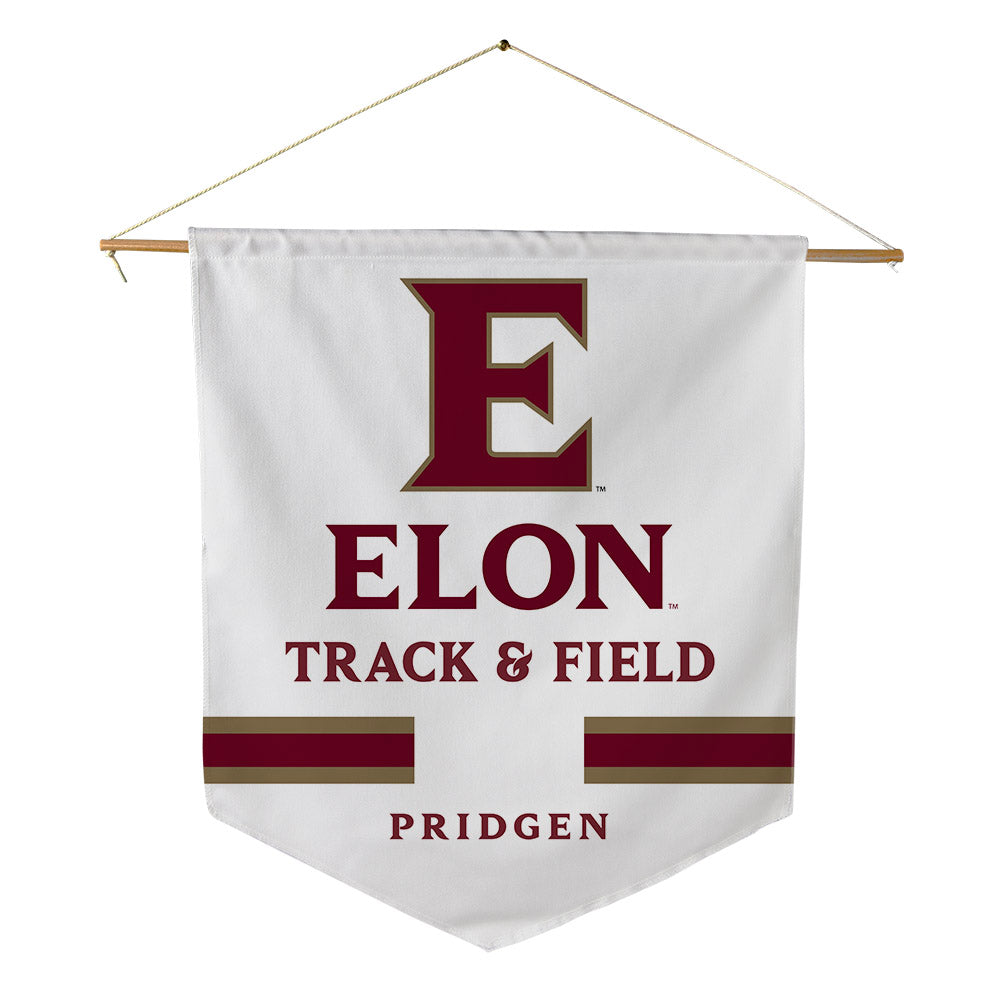 Elon - NCAA Women's Track & Field : Teri Pridgen - Pennant - 18" x 21"-0