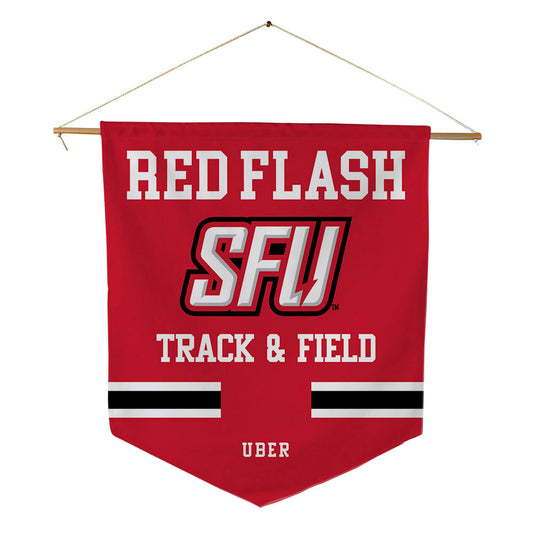 St. Francis - NCAA Men's Track & Field : Carson Uber - Pennant - 18" x 21"-0