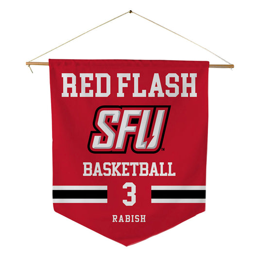 St. Francis - NCAA Men's Basketball : Brandon Rabish - Pennant - 18" x 21"-0