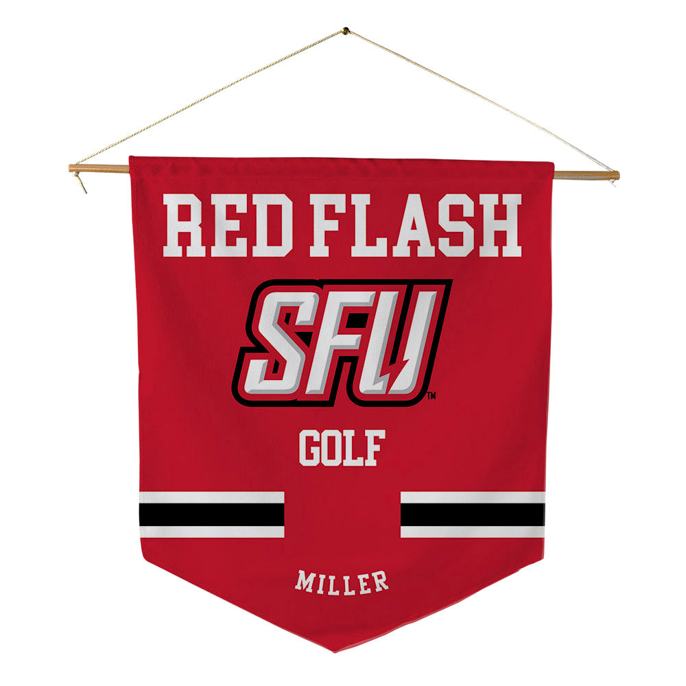 St. Francis - NCAA Men's Golf : Joseph Miller - Pennant - 18" x 21"-0