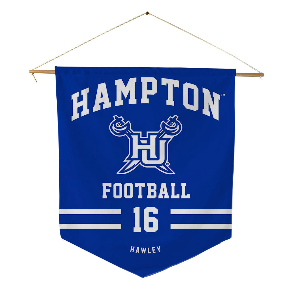 Hampton - NCAA Football : Joshua Hawley - Pennant - 18" x 21"-0