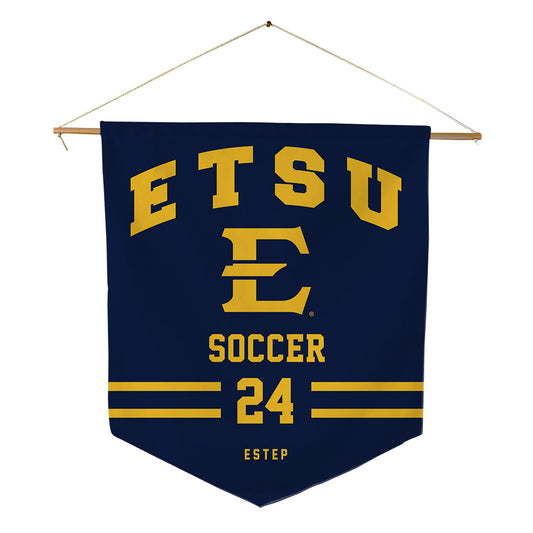 East Tennessee State - NCAA Women's Soccer : Kassie Estep - Pennant - 18" x 21"-0