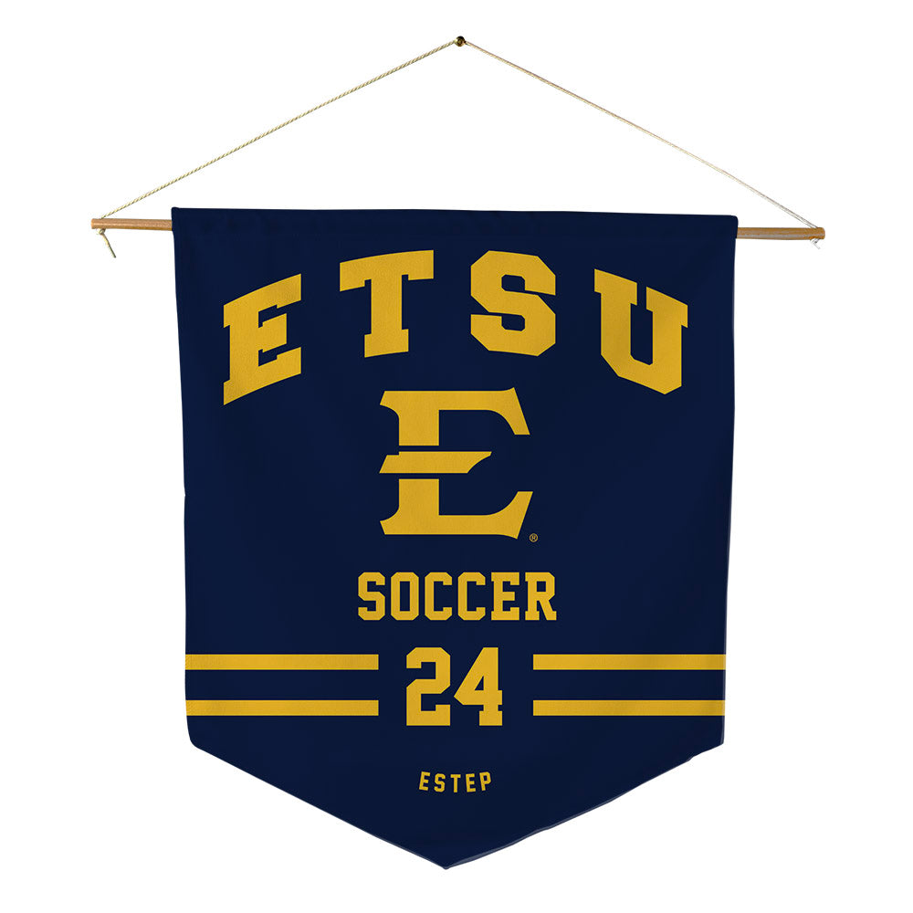 East Tennessee State - NCAA Women's Soccer : Kassie Estep - Pennant - 18" x 21"-0
