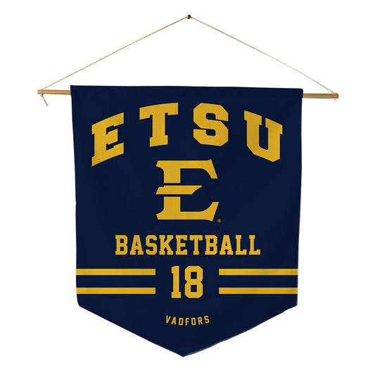 East Tennessee State - NCAA Women's Basketball : Elsa Vadfors - Pennant - 18" x 21"-0