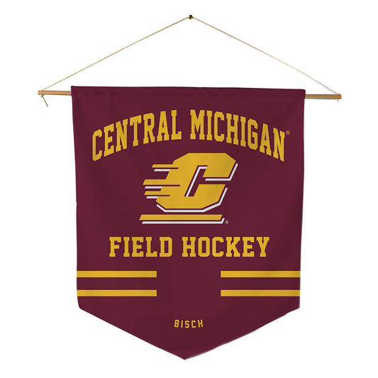 Central Michigan - NCAA Women's Field Hockey : Ellie Bisch - Pennant - 18" x 21"-0