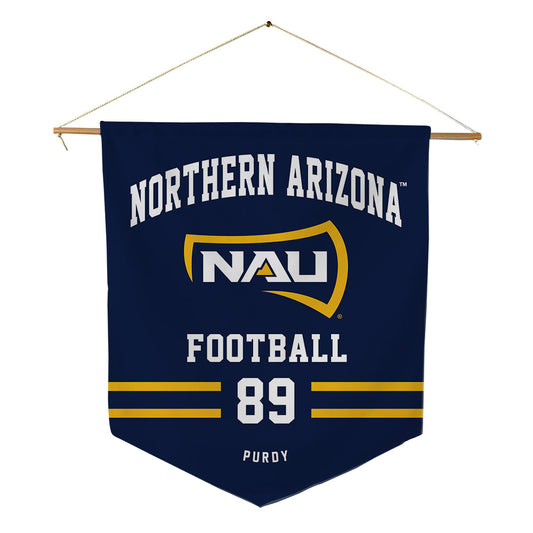 Northern Arizona - NCAA Football : Jeter Purdy - Pennant - 18" x 21"-0