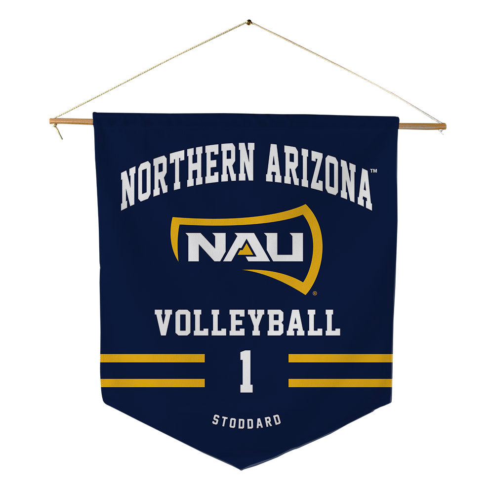 Northern Arizona - NCAA Women's Volleyball : Hanah Stoddard - Pennant - 18" x 21"-0