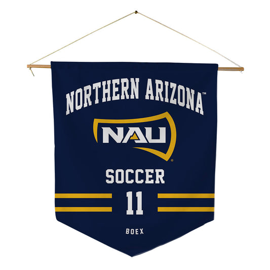 Northern Arizona - NCAA Women's Soccer : micala boex - Pennant - 18" x 21"-0