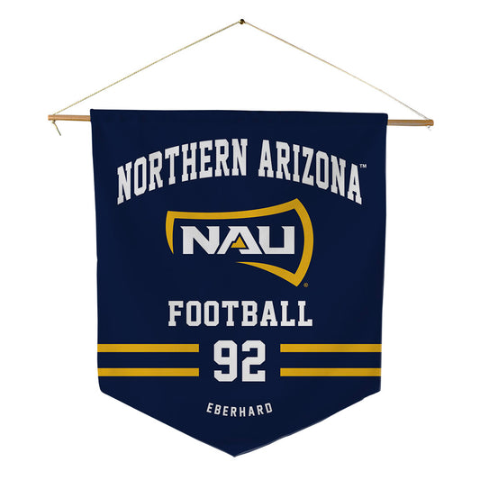Northern Arizona - NCAA Football : David Eberhard - Pennant - 18" x 21"-0