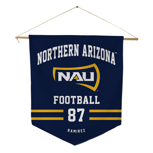 Northern Arizona - NCAA Football : Joseph Ramirez - Pennant - 18" x 21"-0