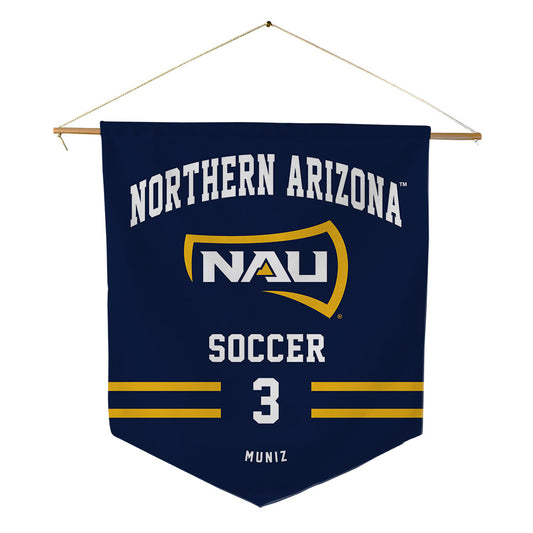 Northern Arizona - NCAA Women's Soccer : Kaylee Muniz - Pennant - 18" x 21"-0