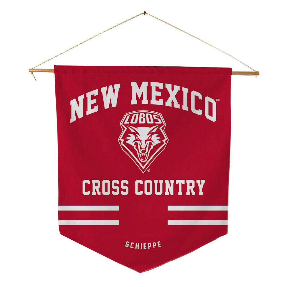 New Mexico - NCAA Women's Cross Country : Peyton Schieppe - Pennant - 18" x 21"-0