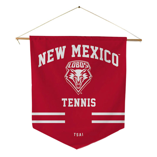 New Mexico - NCAA Women's Tennis : Yu Yun Tsai - Pennant - 18" x 21"-0