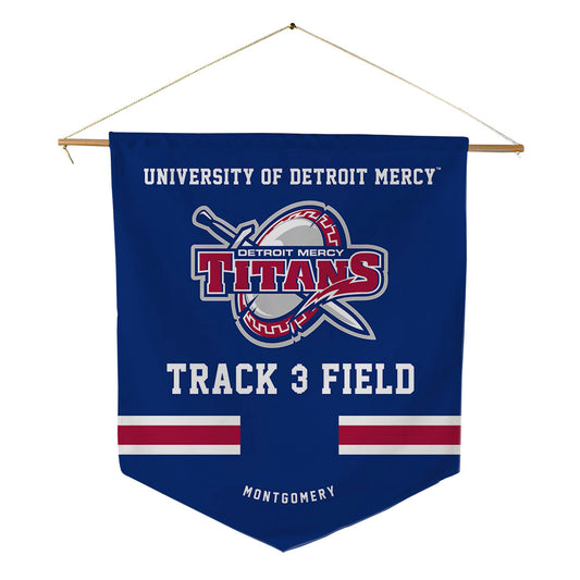 Detroit Mercy - NCAA Women's Track & Field : Madison Montgomery - Pennant - 18" x 21"-0