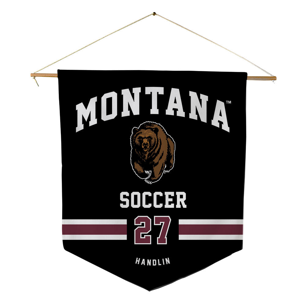 Montana - NCAA Women's Soccer : Stella Handlin - Pennant - 18" x 21"-0