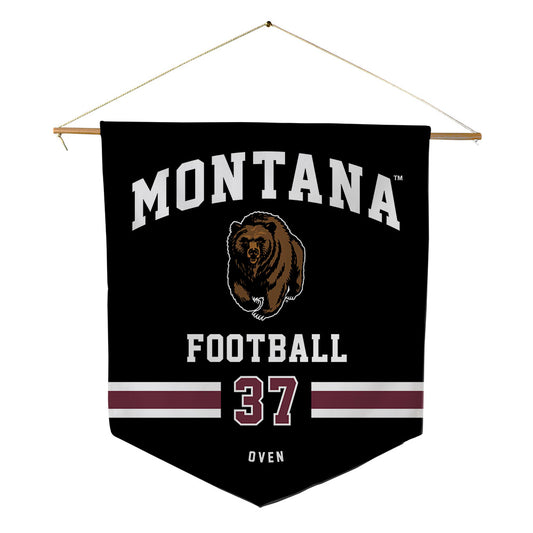 Montana - NCAA Football : Clay Oven - Pennant - 18" x 21"-0