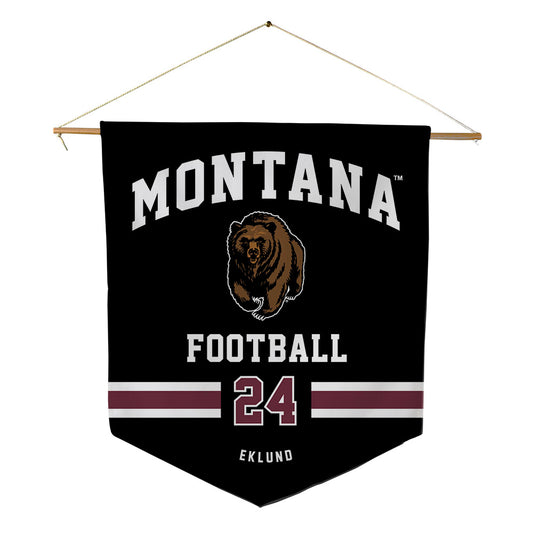 Montana - NCAA Football : Justin Eklund - Pennant - 18" x 21"-0