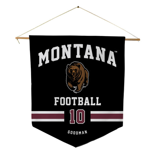 Montana - NCAA Football : Styles Goodman - Pennant - 18" x 21"-0