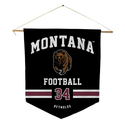 Montana - NCAA Football : Talen Reynolds - Pennant - 18" x 21"-0