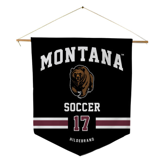 Montana - NCAA Women's Soccer : Mackenzie Hildebrand - Pennant - 18" x 21"-0