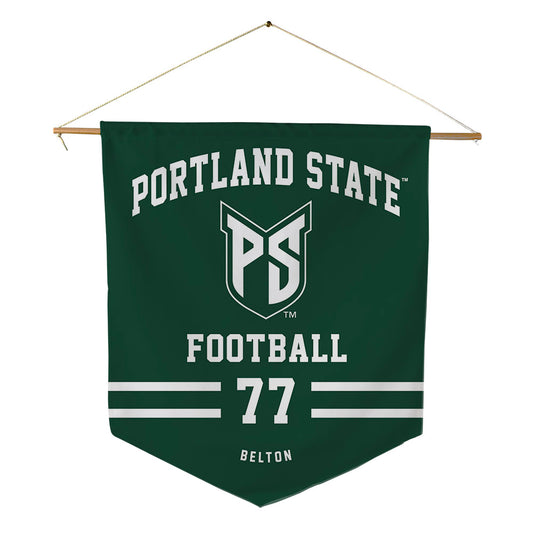 Portland State - NCAA Football : Jakob Belton - Pennant - 18" x 21"-0