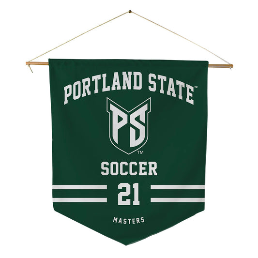 Portland State - NCAA Women's Soccer : Claire Masters - Pennant - 18" x 21"-0