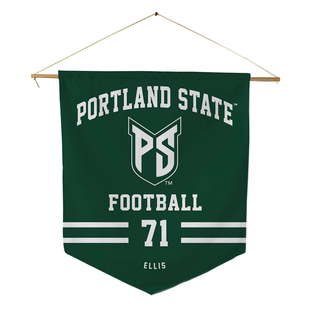 Portland State - NCAA Football : Joey Ellis - Pennant - 18" x 21"-0