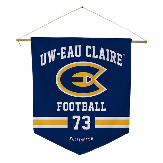 UW Eau Claire - NCAA Football : Andrew Kellington - Pennant - 18" x 21"-0