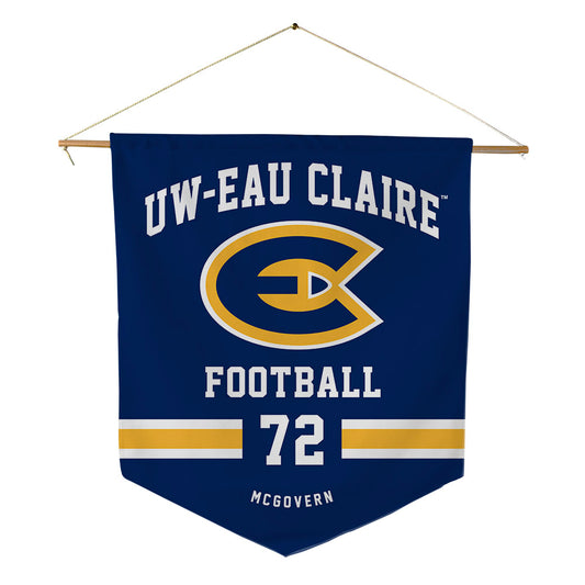 UW Eau Claire - NCAA Football : Jimmy McGovern - Pennant - 18" x 21"-0