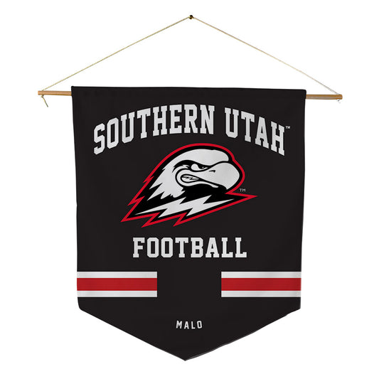 Southern Utah - NCAA Football : Tim Malo - Pennant - 18" x 21"-0