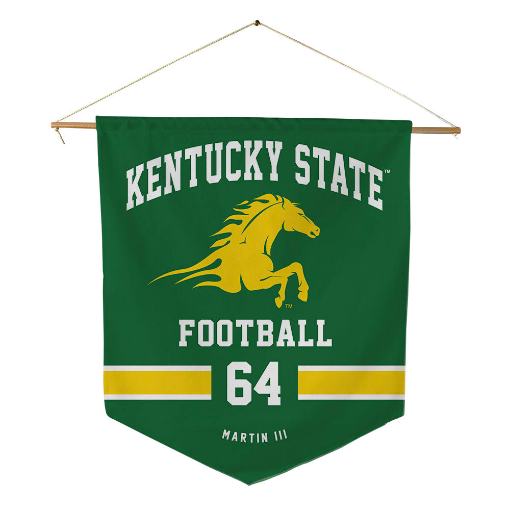 KYSU - NCAA Football : Lovell Martin III - Pennant - 18" x 21"-0