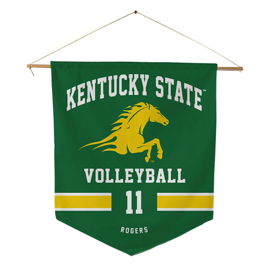 KYSU - NCAA Women's Volleyball : Destiny Rogers - Pennant - 18" x 21"-0