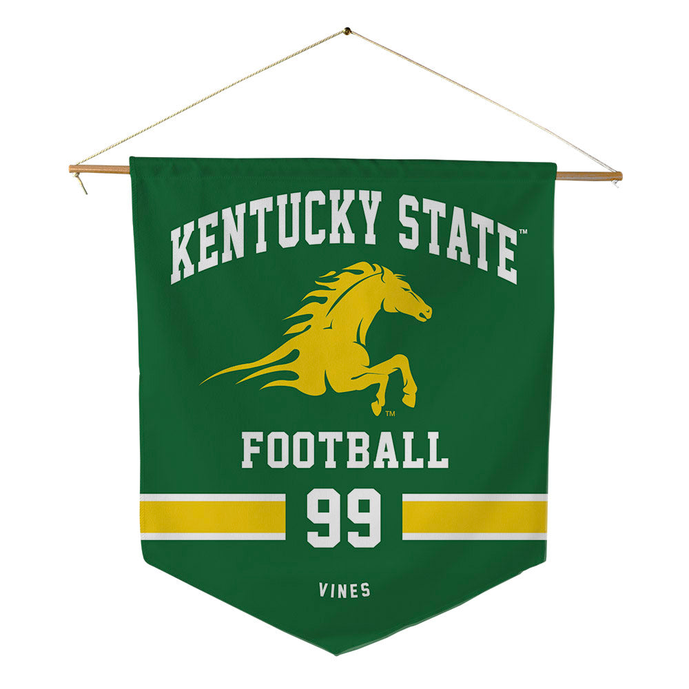 KYSU - NCAA Football : Trevor Vines - Pennant - 18" x 21"-0