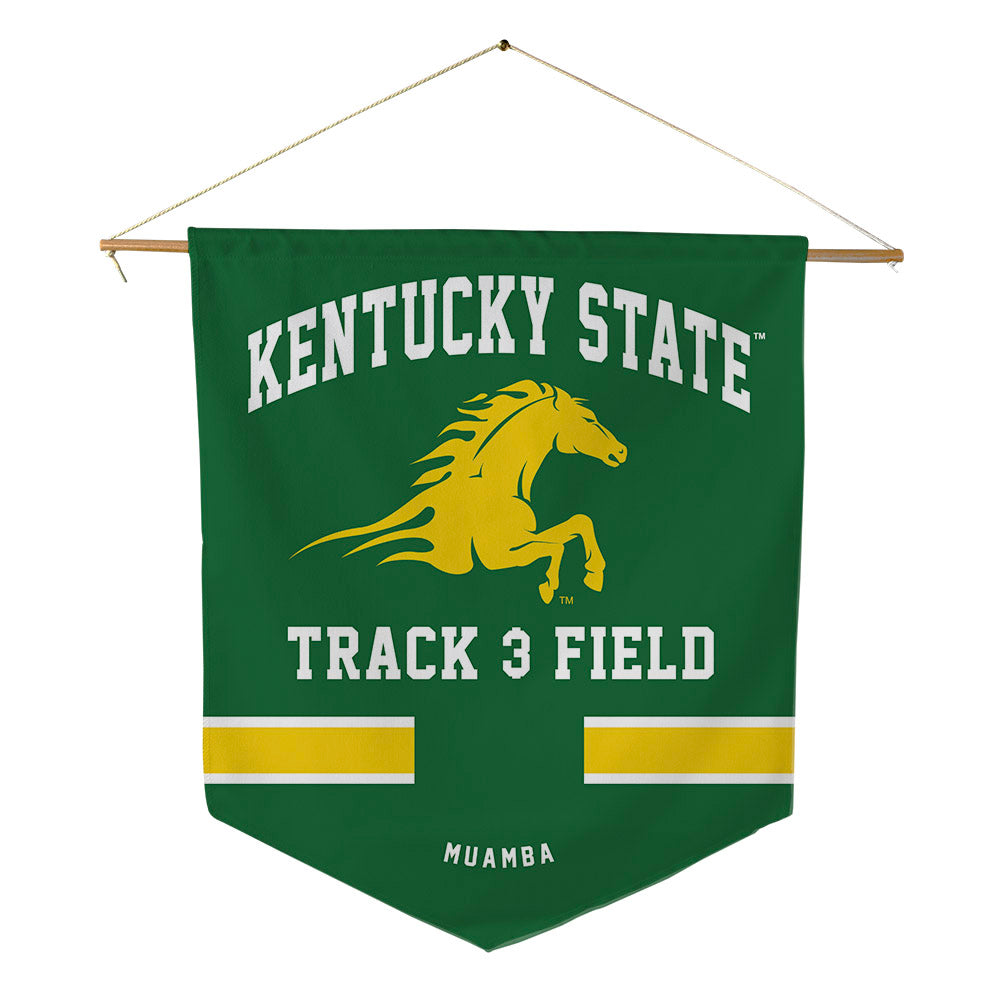 KYSU - NCAA Men's Track & Field : Dan Muamba - Pennant - 18" x 21"-0