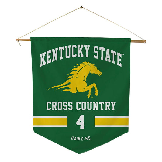 KYSU - NCAA Women's Cross Country : ZhakeYa Hawkins - Pennant - 18" x 21"-0