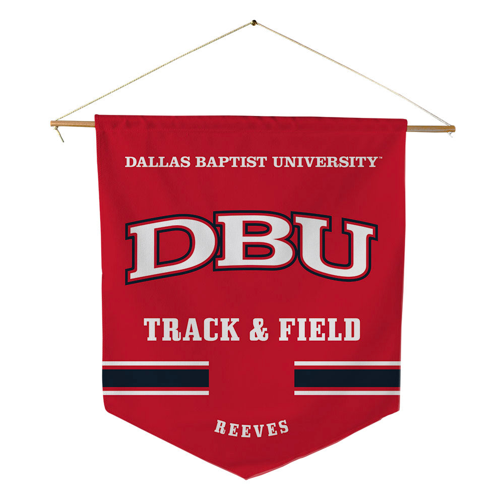 Dallas Baptist - NCAA Men's Track & Field : Jack Reeves - Pennant - 18" x 21"-0