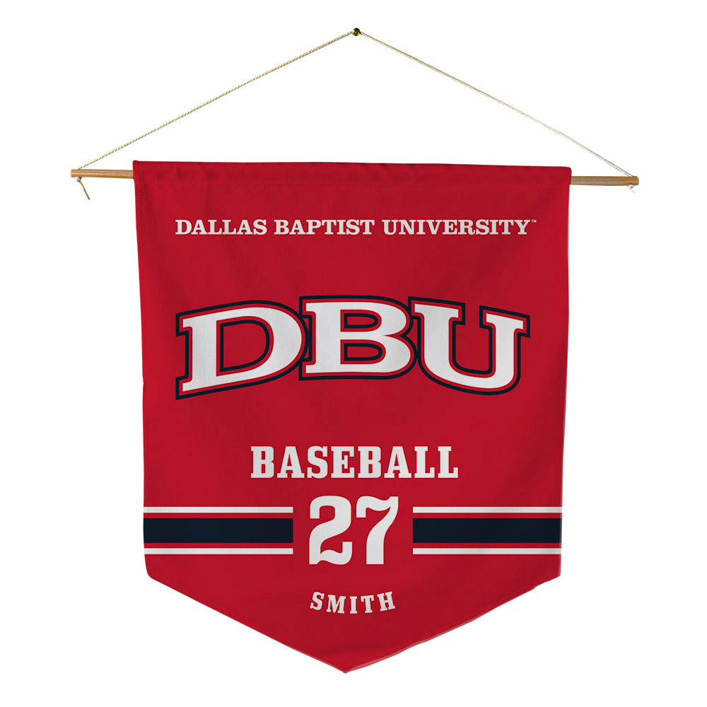 Dallas Baptist - NCAA Baseball : Russ Smith - Pennant - 18" x 21"-0