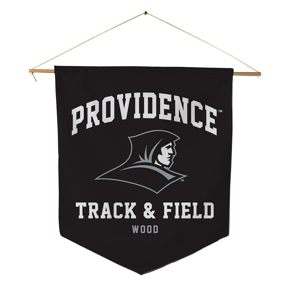 Providence - NCAA Men's Track & Field : Eli Wood - Pennant - 18" x 21"-0
