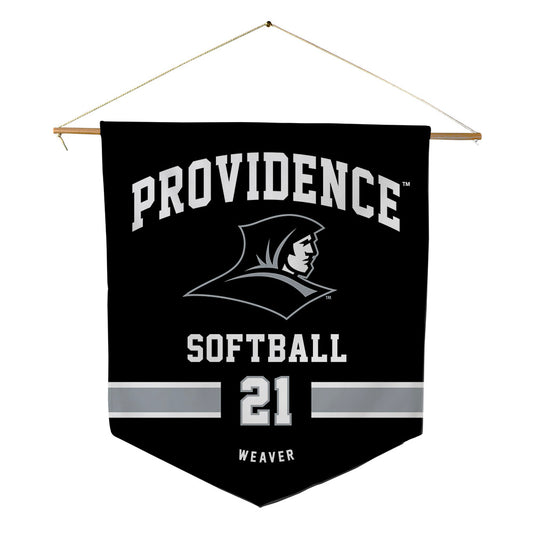 Providence - NCAA Softball : Becca Weaver - Pennant - 18" x 21"-0