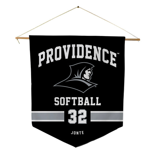 Providence - NCAA Softball : Emily Jonte - Pennant - 18" x 21"-0
