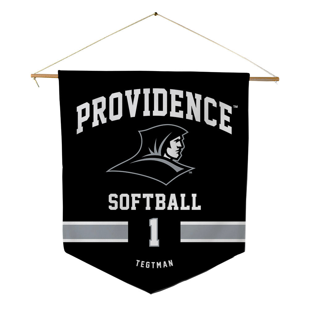 Providence - NCAA Softball : Scarlette Tegtman - Pennant - 18" x 21"-0