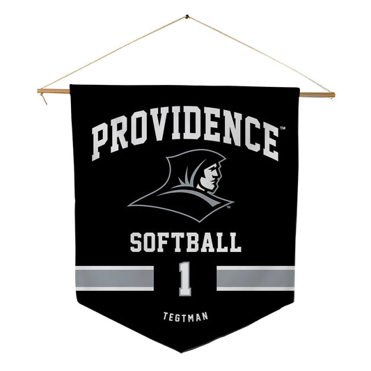 Providence - NCAA Softball : Scarlette Tegtman - Pennant - 18" x 21"-0