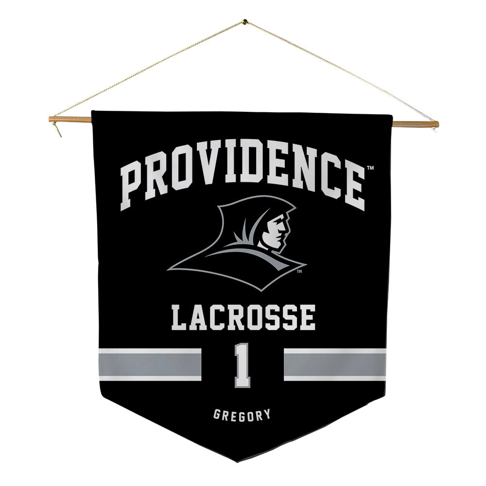 Providence - NCAA Men's Lacrosse : Pierce Gregory - Pennant - 18" x 21"-0