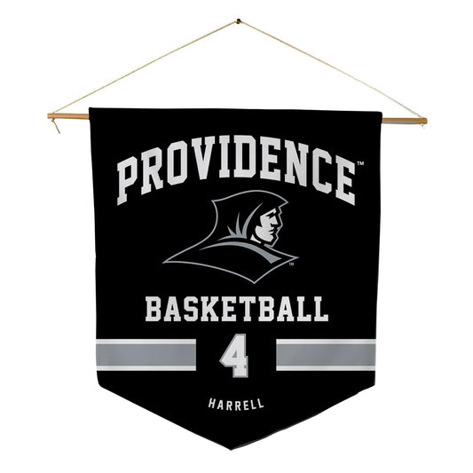 Providence - NCAA Men's Basketball : Jaylen Harrell - Pennant - 18" x 21"-0