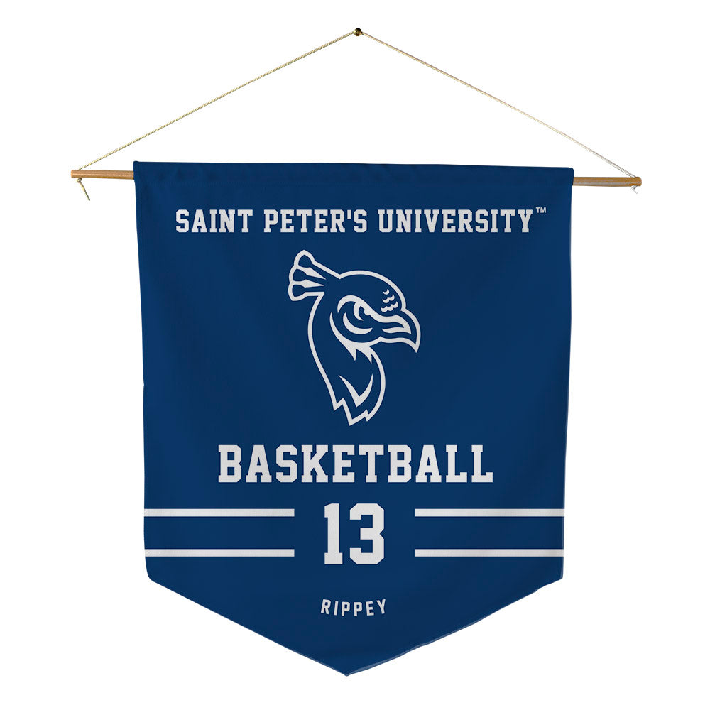 Saint Peter's - NCAA Women's Basketball : DeNaya Rippey - Pennant - 18" x 21"-0