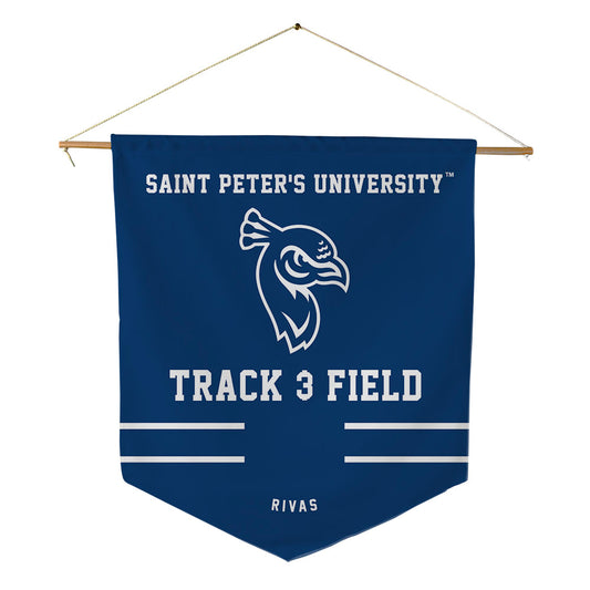 Saint Peter's - NCAA Women's Track & Field : Shirleysa Rivas - Pennant - 18" x 21"-0