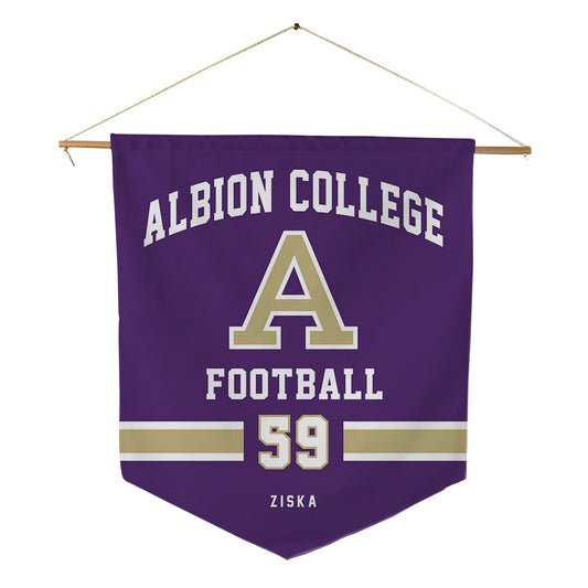 Albion - NCAA Football : Eli Ziska - Pennant - 18" x 21"-0
