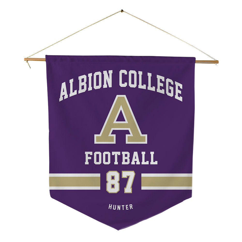 Albion - NCAA Football : Amarr Hunter - Pennant - 18" x 21"-0