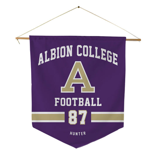 Albion - NCAA Football : Amarr Hunter - Pennant - 18" x 21"-0